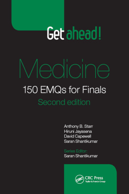Capewell David - Medicine: 150 EMQs for finals