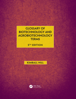 Nill Glossary of Biotechnology & Agrobiotechnology Terms 5e