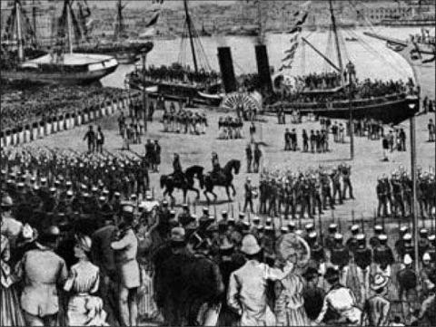 Sydney 3 March 1885 The first Australian force sent to fight overseas as an - photo 4