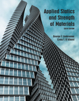 Leonard Spiegel - Applied Statics and Strength of Materials