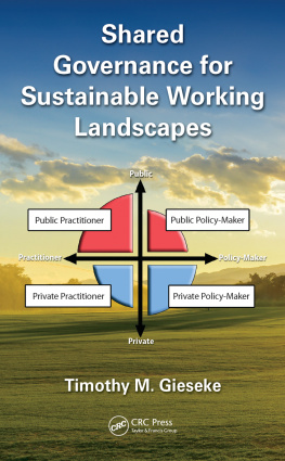 Gieseke - Shared governance for sustainable working landscapes