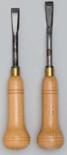 CHISELS Straight left and cranked chisel right Use together with the - photo 13