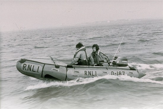 The RNLI inflatable rescue boat from which the RIB developed THE FIRST STEPS - photo 3