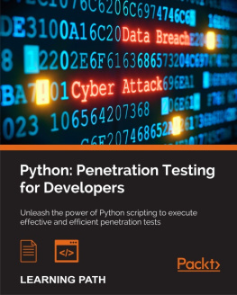 Christopher Duffy et al. - Python : penetration testing for developers