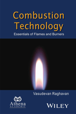 Vasudevan Raghavan - Combustion Technology: Essentials of Flames and Burners