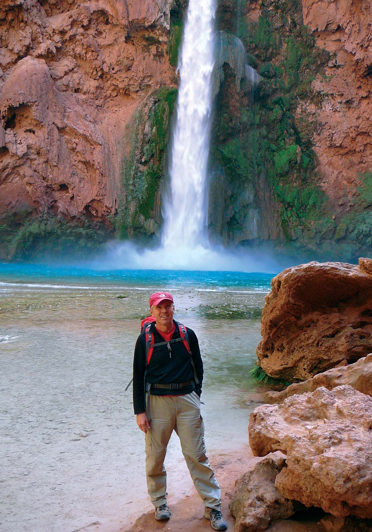 Author Greg Witt at Mooney Falls Acknowledgments Havasupais natural splendor - photo 3