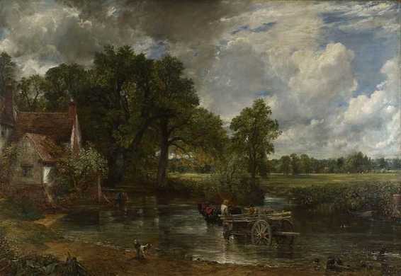 The Hay Wain by John Constable 1821 The National Gallery London THE BARQUE - photo 17