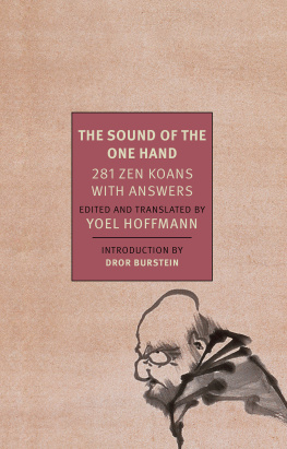 Yoel Hoffmann The sounds of the one hand : 281 Zen koans with answers