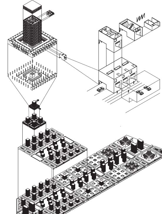 Alvaro Arancibia Tagle Cit Housing in Santiago de Chile AA Projective Cities - photo 3