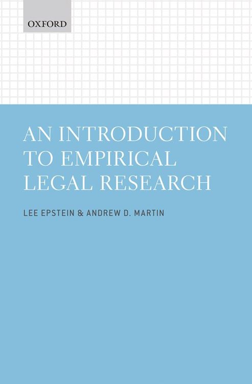 An Introduction to Empirical Legal Research An Introduction to Empirical - photo 1