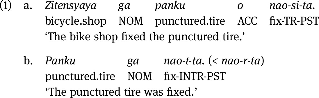 2 a The transitive verb requires one noun argument more than the - photo 4