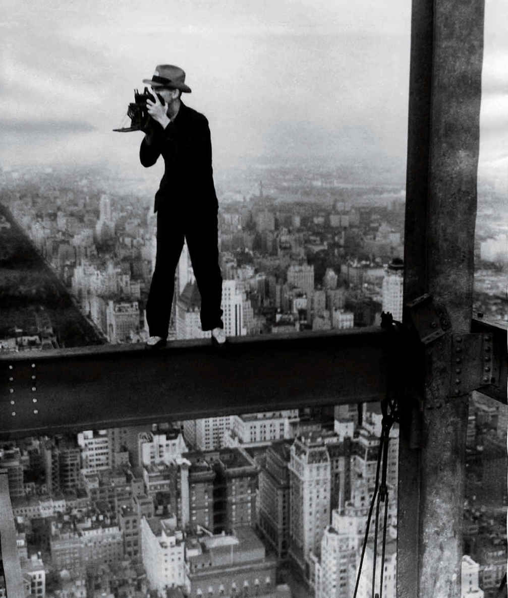 One of the three photographers who documented the construction of Rockefeller - photo 1