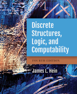 James L. Hein - Discrete Structures, Logic, And Computability