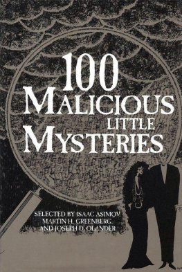 Robert Alter - 100 Malicious Little Mysteries