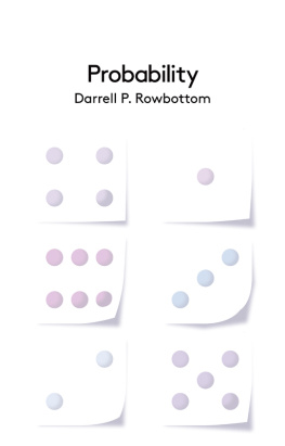 Darrell P. Rowbottom - Probability