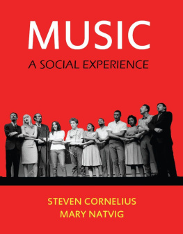 Steven Cornelius Music: A Social Experience