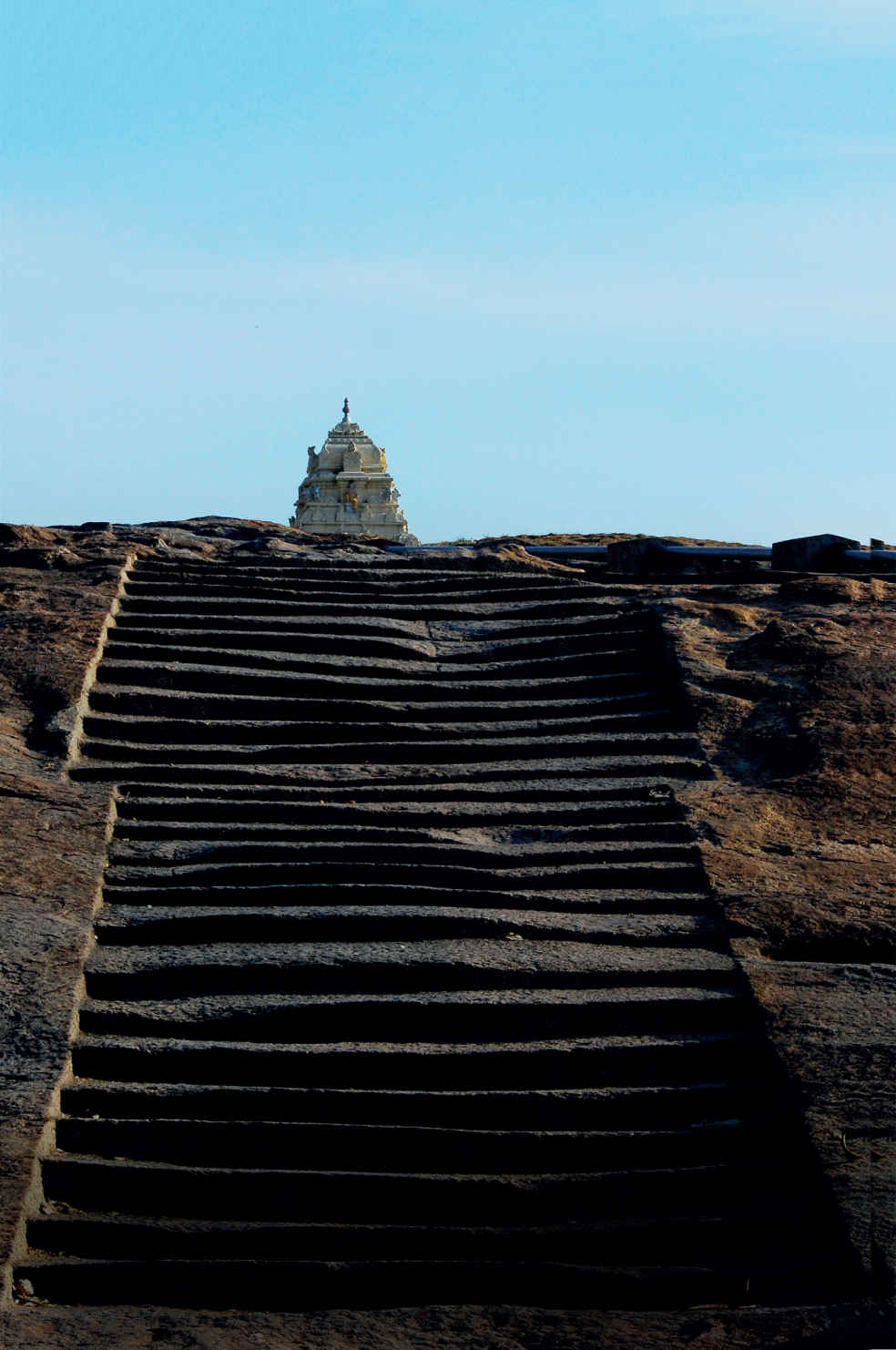 Older rocks like those in the Nandi Hills near Bengaluru and like this one in - photo 3