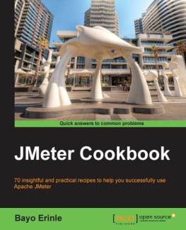 Bayo Erinle - JMeter Cookbook