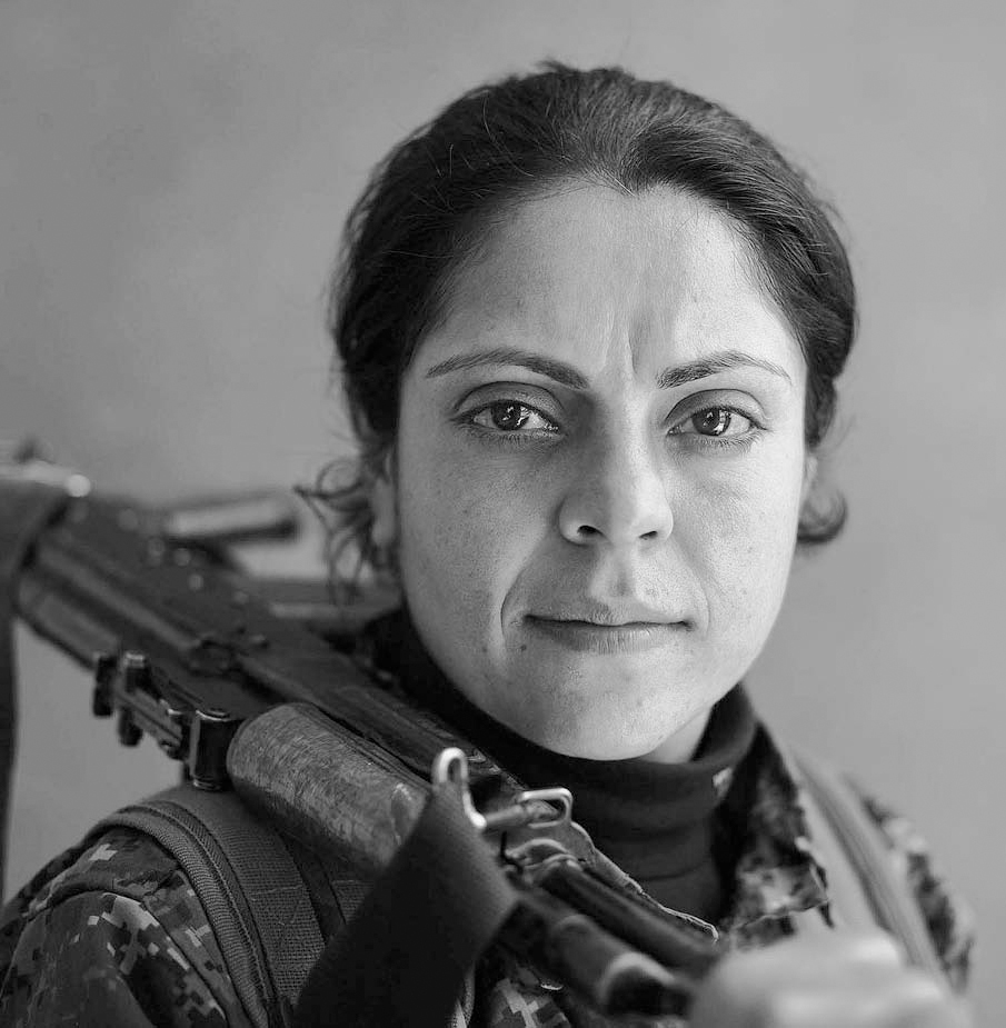 Didar a soldier with the Womens Protection Units YPJ I N AUGUST 2014 - photo 9