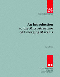 title An Introduction to the Microstructure of Emerging Markets Discussion - photo 1