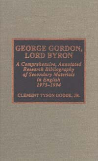 title George Gordon Lord Byron A Comprehensive Annotated Research - photo 1