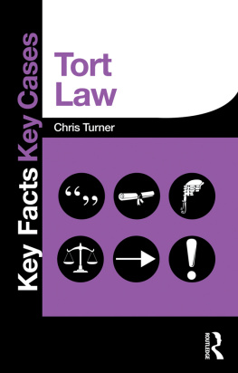 Chris Turner - Tort Law