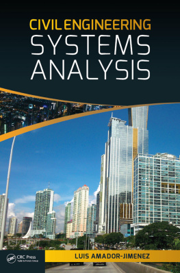 Amador-Jimenez - Civil engineering systems analysis