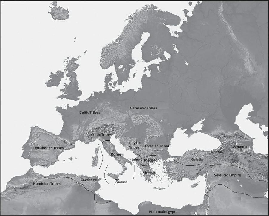 Map 1 The Mediterranean World in 241 BC Map 2 Italy 241218 BC - photo 3