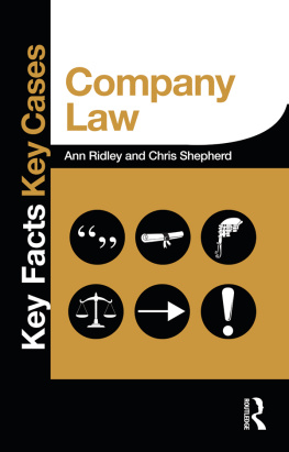 Chris Shepherd - Company Law