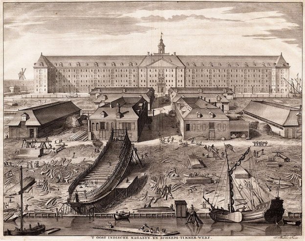 An 18 th century depiction of the companys shipyard The Dutch India Company - photo 3