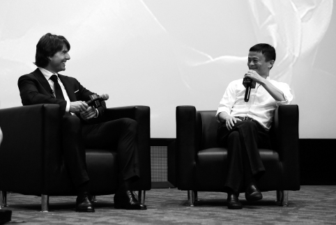 Tom Cruise and Jack Ma in Shanghai September 6 2015 at the Chinese premiere - photo 5