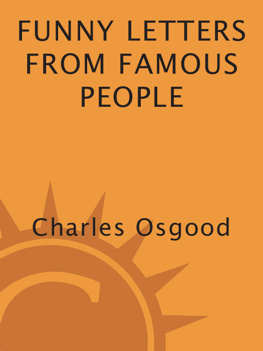 A LSO BY C HARLES O SGOOD Kilroy Was Here edited by Charles Osgood Nothing - photo 1