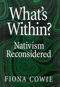 title Whats Within Nativism Reconsidered Philosophy of Mind Series - photo 1