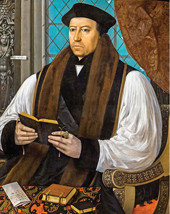 8 Thomas Cranmer c 1545 in a portrait by Gerlach Flicke 9 A portrait of - photo 8