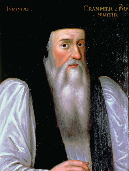 10 A bearded Thomas Cranmer c 1550 at Lambeth Palace by an unknown artist - photo 10