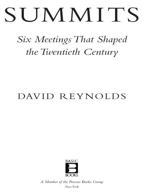 Table of Contents Table of Figures PRAISE FOR DAVID REYNOLDSS SUMMITS Most - photo 1