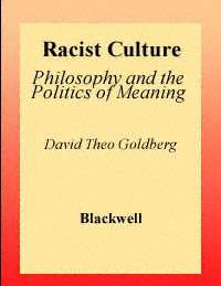 title Racist Culture Philosophy and the Politics of Meaning author - photo 1