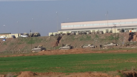 Peshmerga mobile artillery at the Kirkuk train station Enjoying the sun at - photo 14