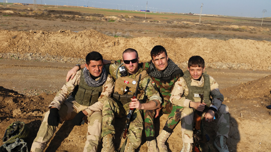 Enjoying the sun at Rashad northeast of Al-Fallujah before the shooting - photo 15