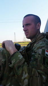 Patrolling the front in the Daquq district in the back of a Toyota A - photo 17