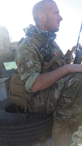 Patrolling the front in the Daquq district in the back of a Toyota A - photo 18