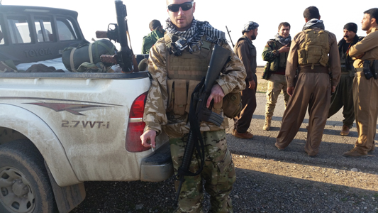 Arriving at the staging area across the bridge from Tal al-Ward Katyusha - photo 9