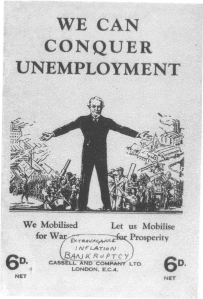 We can conquer unemployment the cover of Lloyd Georges 1929 proposals on - photo 2