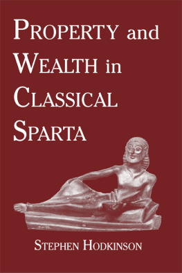 Stephen Hodkinson - Property and Wealth in Classical Sparta