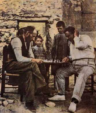 Santiago Ramon y Cajal playing chess white in 1898 at an age of about 46 - photo 3