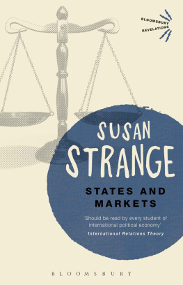 Susan Strange States and Markets