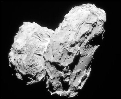 The rubber duck comet 67P imaged by Rosetta The Rosetta mission is just - photo 4