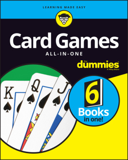 misc. Card Games All-In-One For Dummies