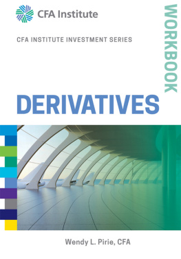 Wendy L. Pirie - Derivatives Workbook