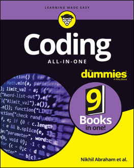 Nikhil Abraham Coding All-in-One For Dummies